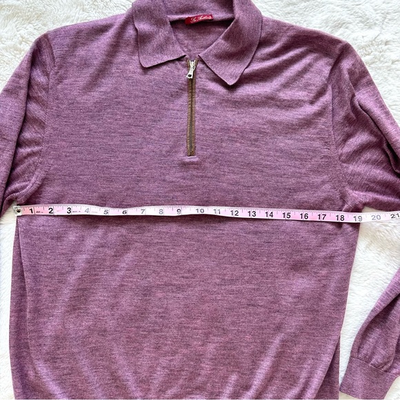 Sir Antony men’s cashmere/silk sweater size 48EU or L Retail 850$! - Picture 4 of 5